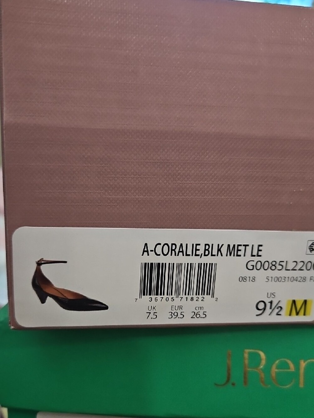 Franco Sarto Black Pointed Ankle-Tie Heels - Picture 6 of 6